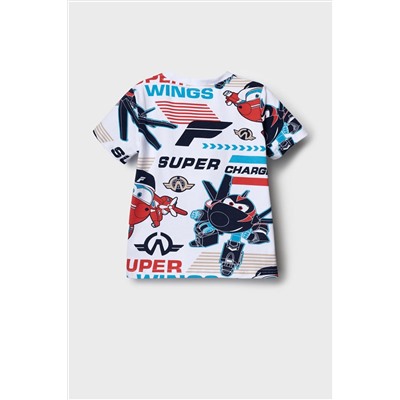 Фуфайка трикотажная для мальчиков (футболка) PLAYTODAY, 1239639