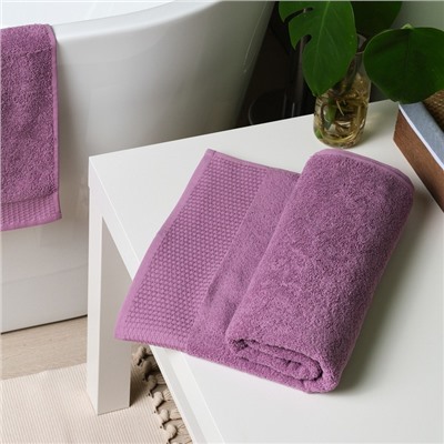 Полотенце махровое LoveLife «Classic» 70×130 см, лавандовый, 100% хлопок, 450 г/м²