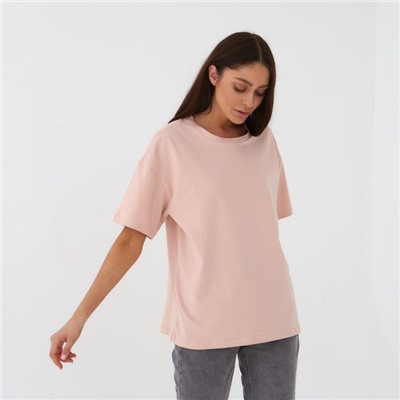 Футболка женская MIST basic, размер 48-50, розовая