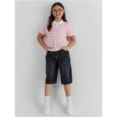 БЕРМУДЫ ДЖИНСОВЫЕ ДЛЯ ДЕВОЧЕК 2026-1DSG821-7