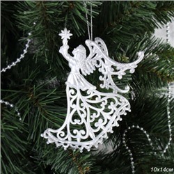 Новогоднее украшение Ангел 14 см / LC24Y-004 /уп 15/320/