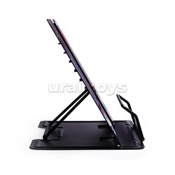 Подставка для учебников и книг "Fast Or Last" 20x19 см, металлическая окрашенная, вес 430 г, с противоскользящими ножками, с полноцветным рисунком, в пластиковом пакете с европодвесом