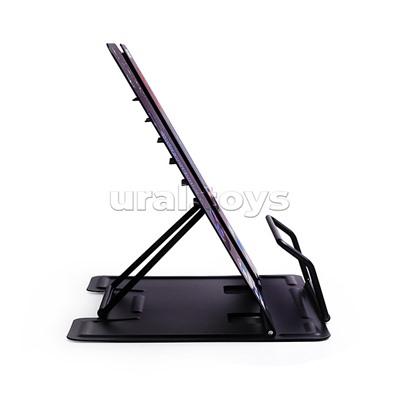 Подставка для учебников и книг "Fast Or Last" 20x19 см, металлическая окрашенная, вес 430 г, с противоскользящими ножками, с полноцветным рисунком, в пластиковом пакете с европодвесом