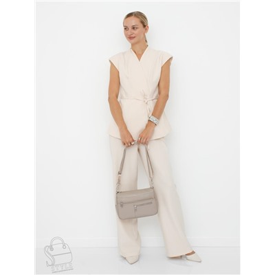 Сумка женская кожаная 2041-9NN beige Natale Navetta