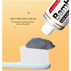 Зубная паста с древесным углём SADOER, 100 гр.