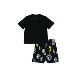 Комплект детский трикотажный для мальчиков: фуфайка (футболка), шорты