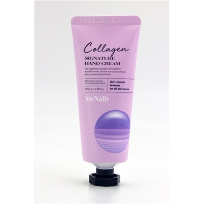 MCNALLY - КРЕМ ДЛЯ РУК С КОЛЛАГЕНОМ COLLAGEN SIGNATURE HAND CREAM, 100 МЛ