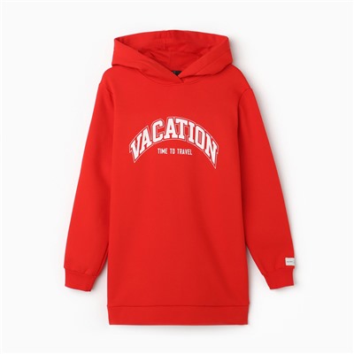 Худи женское MIST Cozy style, красное, размер 58