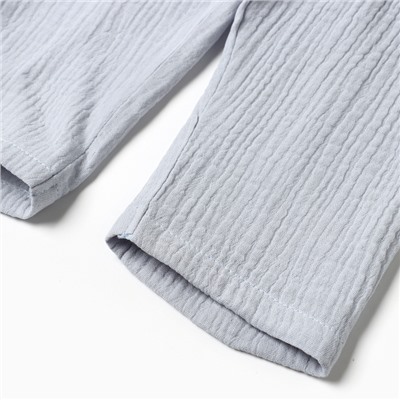 Костюм Крошка Я Муслин, 68-74, светло-серый