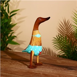 Сувенир «Утка в купальнике», 25 см, дерево