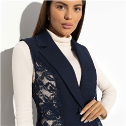 Жилет комбинированное с кружевом, Модное исключение (new)