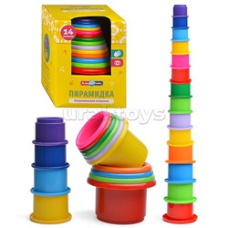 Пирамидка большая 14 формочек