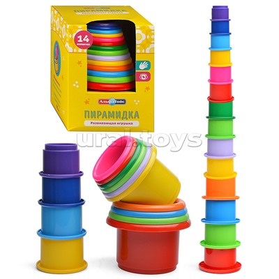 Пирамидка большая 14 формочек
