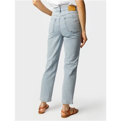 Прямые джинсы из эластичного денима