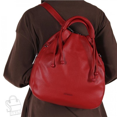 Рюкзак женский 69091-3 red Velina Fabbiano-Safenta/30