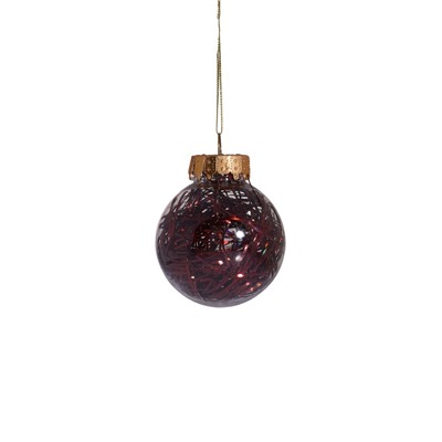 Ёлочные игрушки «Мелодия», шары новогодние, d=6 см, набор 9 шт., диско ассорти, МИКС