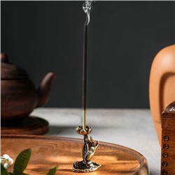 Подставка для благовоний конусов, палочек TAKE IT EASY «Изящная рука», стелющийся дым