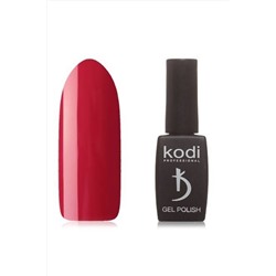 Kodi Гель-лак Бордово-красный, без перламутра и блесток, плотный, 8 мл KRISTALLER, 1107133