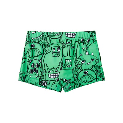 Плавки-шорты трикотажные для мальчиков, короткие