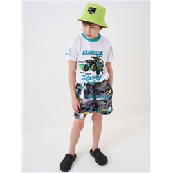 Панама текстильная джинсовая для мальчиков