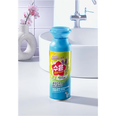 Пена для профилактического очищения сливов и труб Soo-Yun