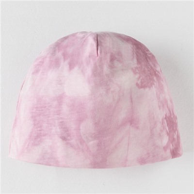 Шапка детская KAFTAN: Dream, тай-дай, лиловая, размер 50-52 (3-5 лет)