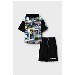 Комплект трикотажный для мальчиков: джемпер (футболка), шорты PLAYTODAY, 1239840