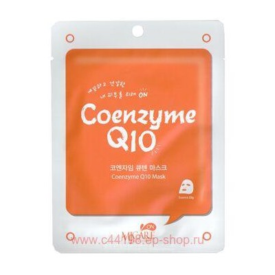 БВ MIJIN Care Маска для лица тканевая Коэнзим Q10 22г 800146