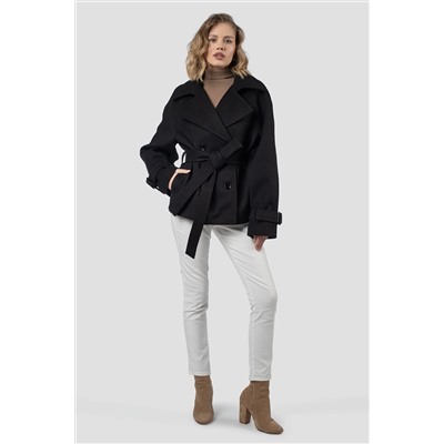 01-12222 Пальто женское демисезонное (пояс)