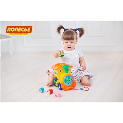 Полесье Занимательный паровоз (в сеточке)