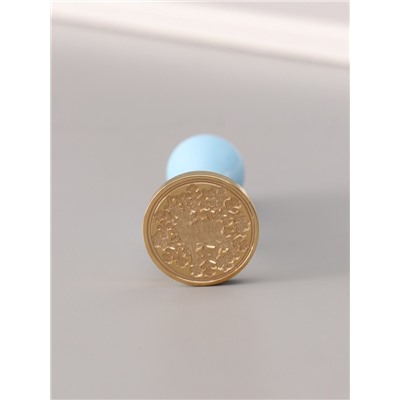 Подарочный набор для сургучной печати «Зимний олень», печать, ручка, сургуч, 12.5×10×3.6 см