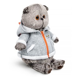 Мягкая игрушка «Кот Басик», в толстовке дракончик, 19 см, МИКС