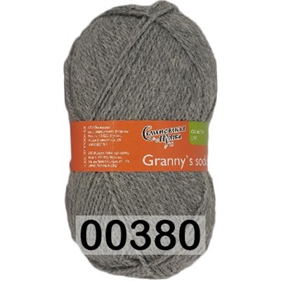 Пряжа Семеновская Grannys Sock S / Бабушкин носок ПШ