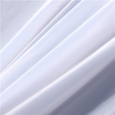 Штора для ванной «Экономь», 180×180 см, EVA, белая