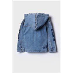 Куртка текстильная джинсовая для мальчиков PLAYTODAY, 1240553