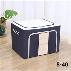 Короб для хранения вещей игрушек, белья на молнии стеллажный