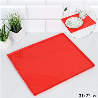 Силиконовый противень для выпечки 31х27 см с бортиком / L-54 /уп 200/ 0,117