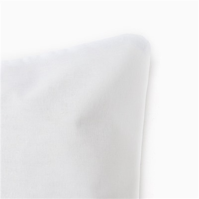 Комплект наволочек «Этель», 50×70 см, 2 шт., молочная, поплин, хлопок 100%