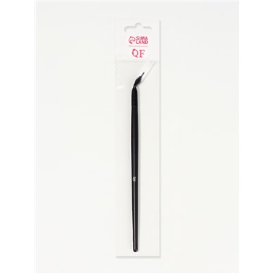 Кисть для макияжа, тонкая, 14 см, чёрная