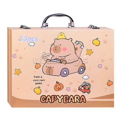 Набор для юного художника "Капибара" (53 предмета)