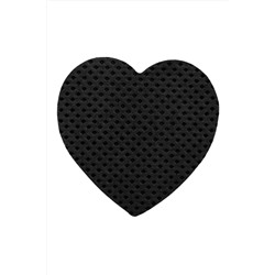 Kristaller Салфетки для маникюра безворсовые с перфорацией в контейнере, сердечко, черный, 200 шт. KRISTALLER, 1110812