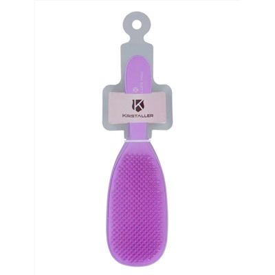Kristaller Массажная расческа для волос с антистатическим эффектом SF080, пластик, сиреневый, 23 см 27968