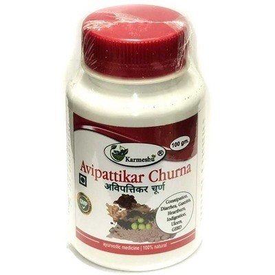 Авипаттикар Чурна Кармешу (желудочно-кишечный тоник) Avipattikar Churna Karmeshu 100 гр.