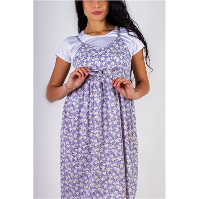 Сарафан с кокеткой+Футболка арт. 8686 НАТАЛИ, 1113941
