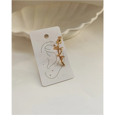 Серьги - кафф