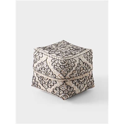 Корзинка плетёная «Бонтанг», 12×12×10 см, бамбук, светлая