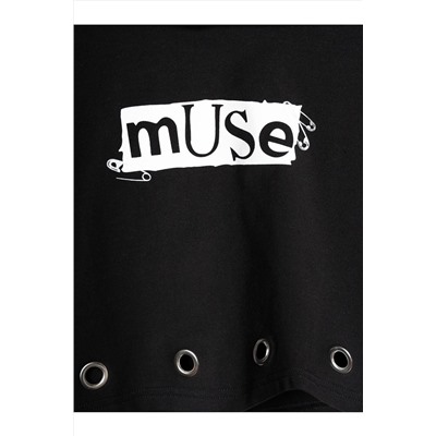 Джемпер трикотажный для девочек (футболка) PLAYTODAY, 1240173