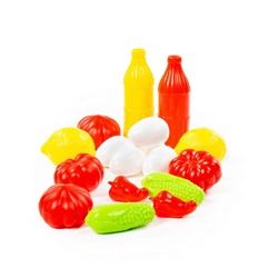 Полесье Набор продуктов №5 (17 элементов) (в сеточке)