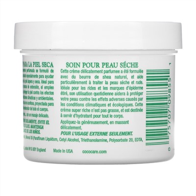 Cococare, Shea Butter Cream, 4 oz (110 g)