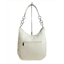 Женская сумка из искусственной кожи, цвет белый